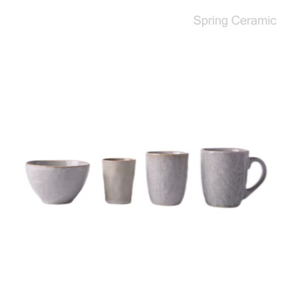 Reactive Glaze Dinner Set