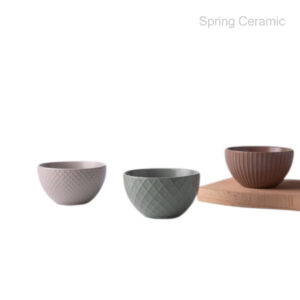 Embossed 260ml Multi-Tone Small Bowl