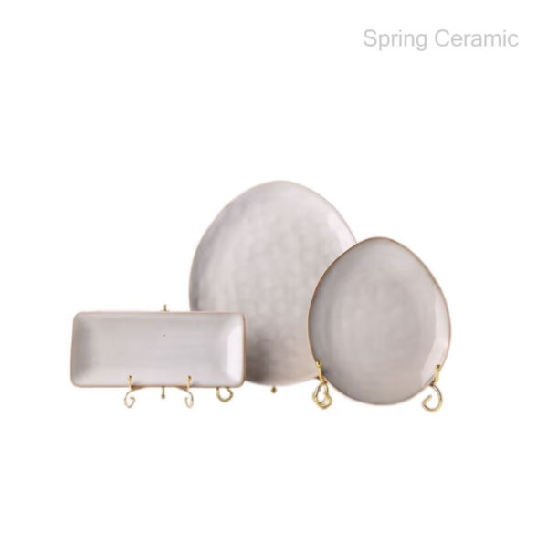 Reactive Glaze Dinner Set - Image 4