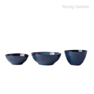 Stoneware Reactive Glaze Dinner Set