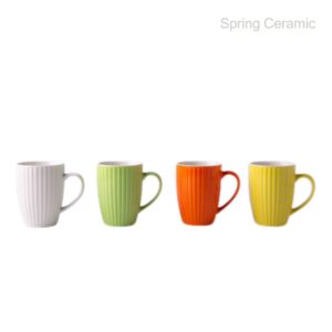 Engraved Decorative Ceramic Cup