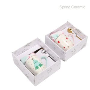 Holiday Mug Set With Spoon/Eye Mask