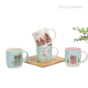 Winter Greeting Ceramic Cup
